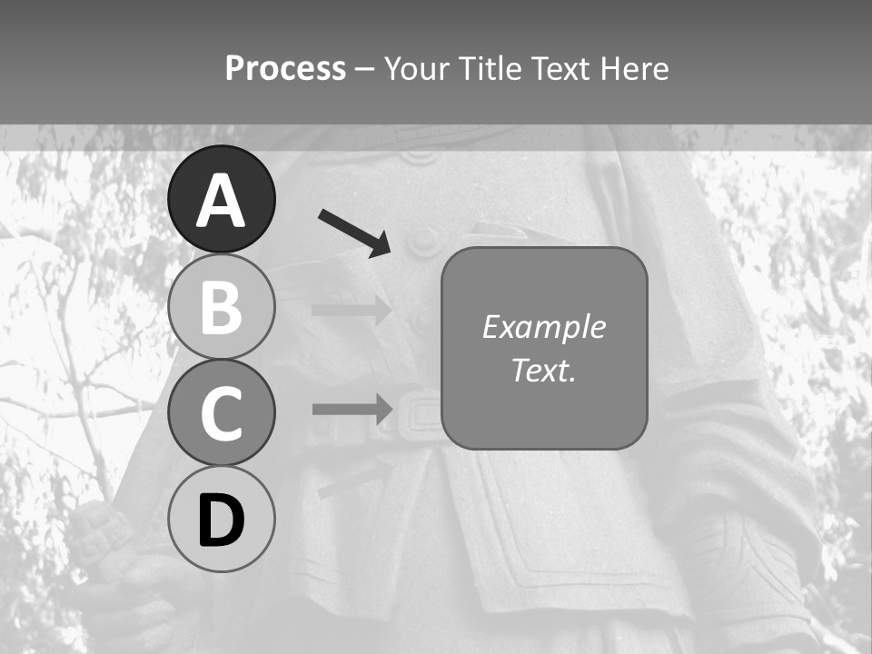 Statue Of Hua Mulan PowerPoint Template
