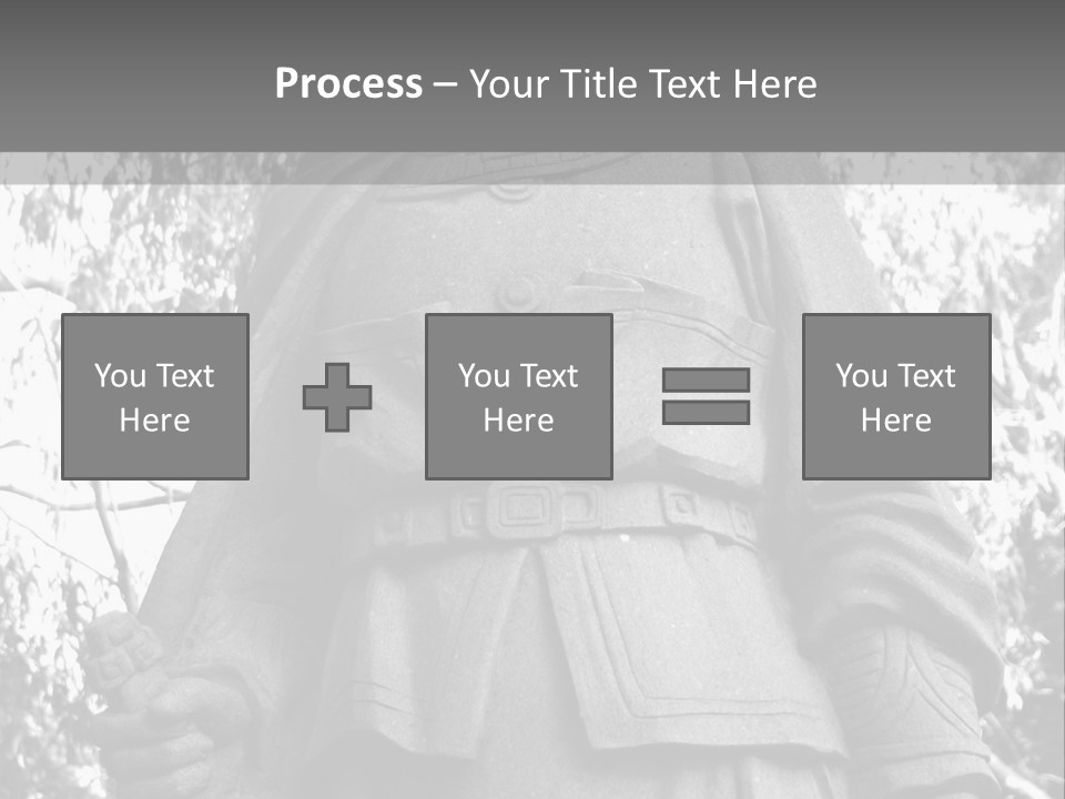 Statue Of Hua Mulan PowerPoint Template
