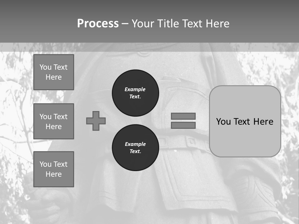 Statue Of Hua Mulan PowerPoint Template
