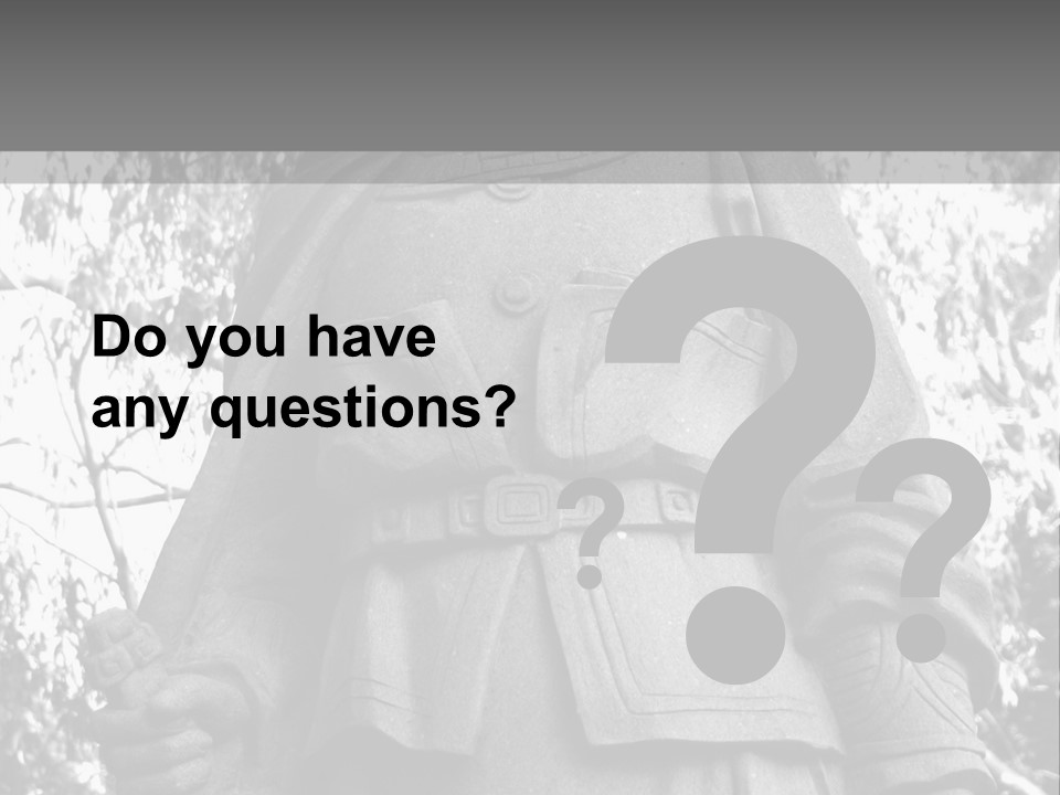 Statue Of Hua Mulan PowerPoint Template