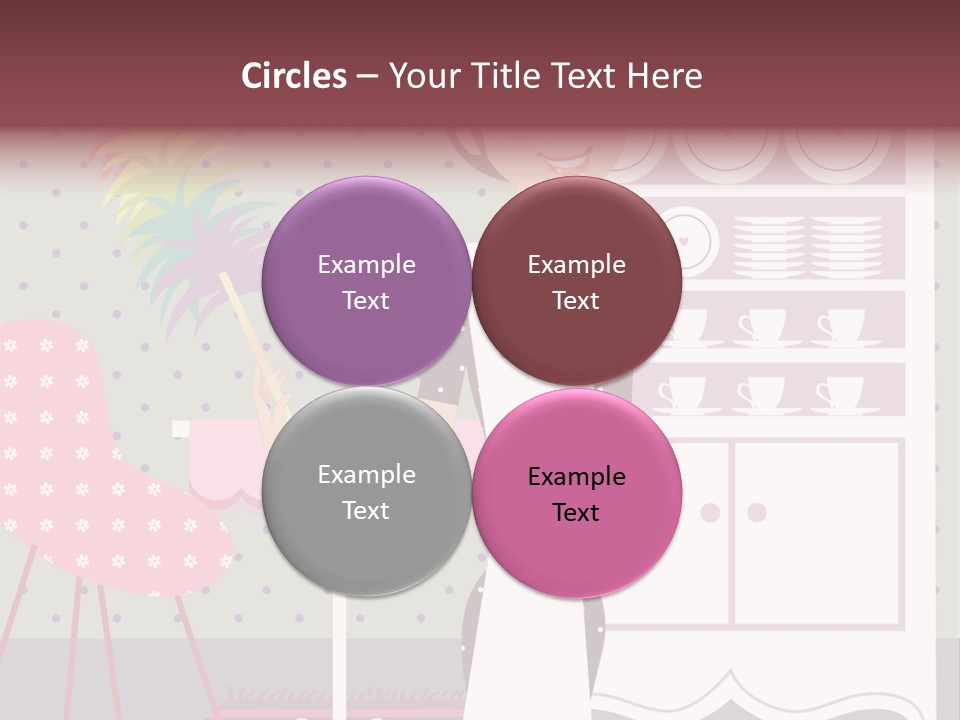 House Cleaning Stock Vector Illustration: PowerPoint Template