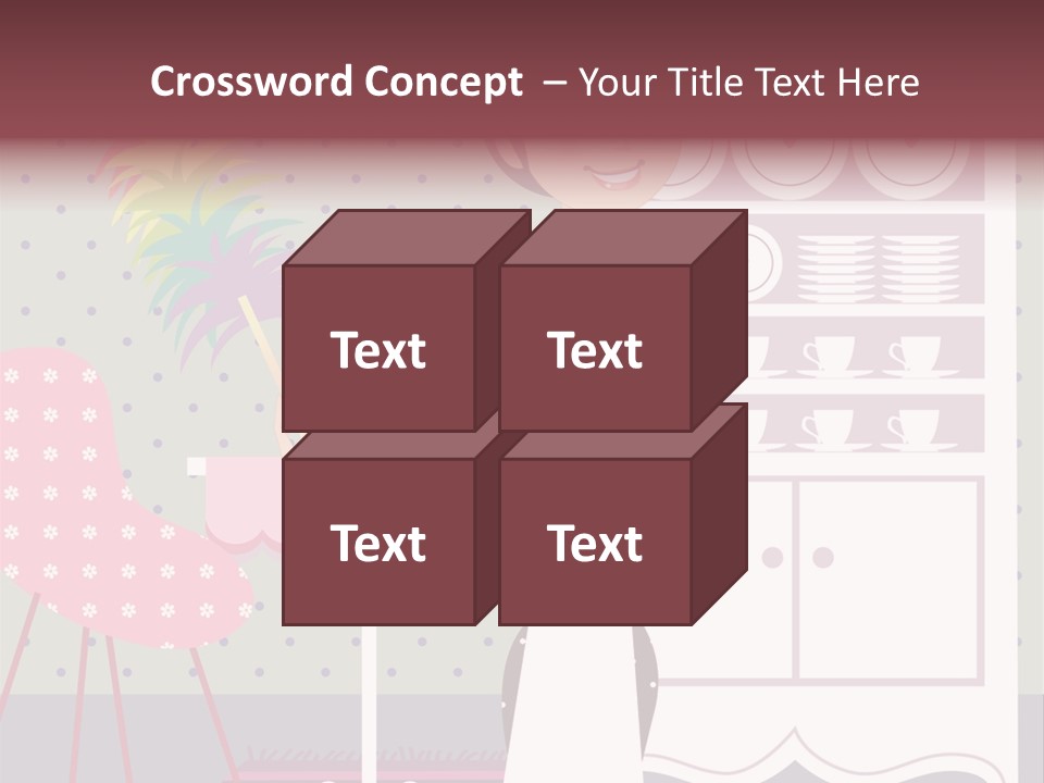 House Cleaning Stock Vector Illustration: PowerPoint Template