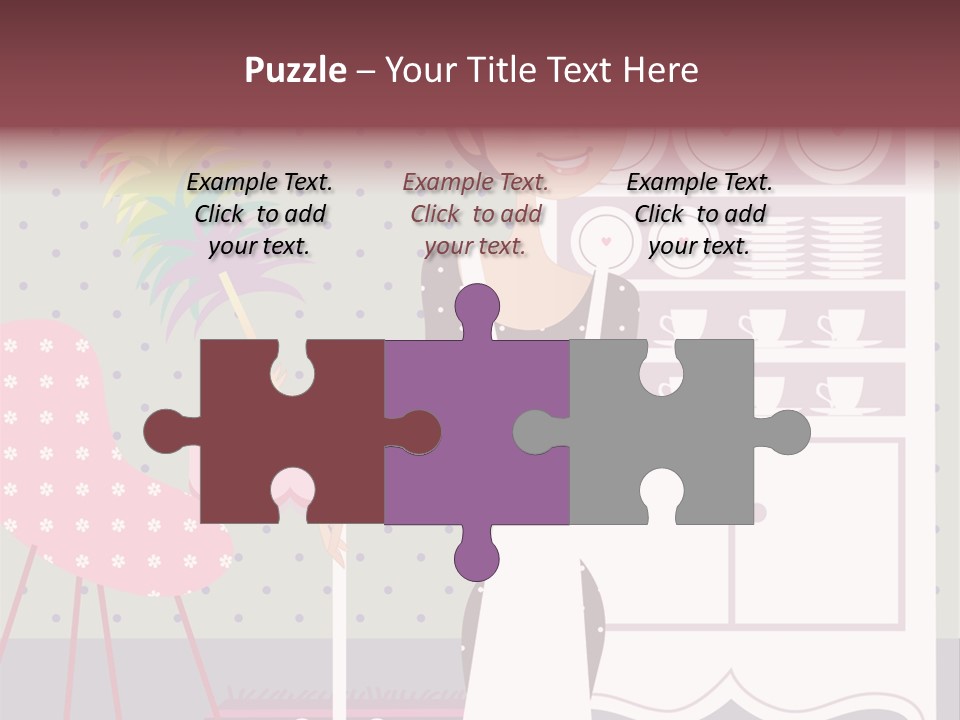 House Cleaning Stock Vector Illustration: PowerPoint Template