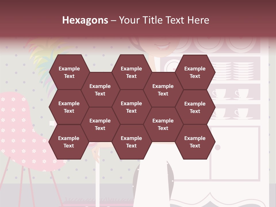 House Cleaning Stock Vector Illustration: PowerPoint Template