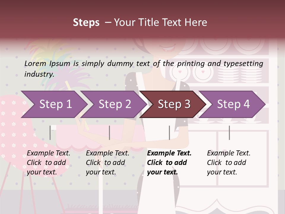 House Cleaning Stock Vector Illustration: PowerPoint Template
