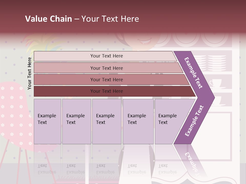 House Cleaning Stock Vector Illustration: PowerPoint Template