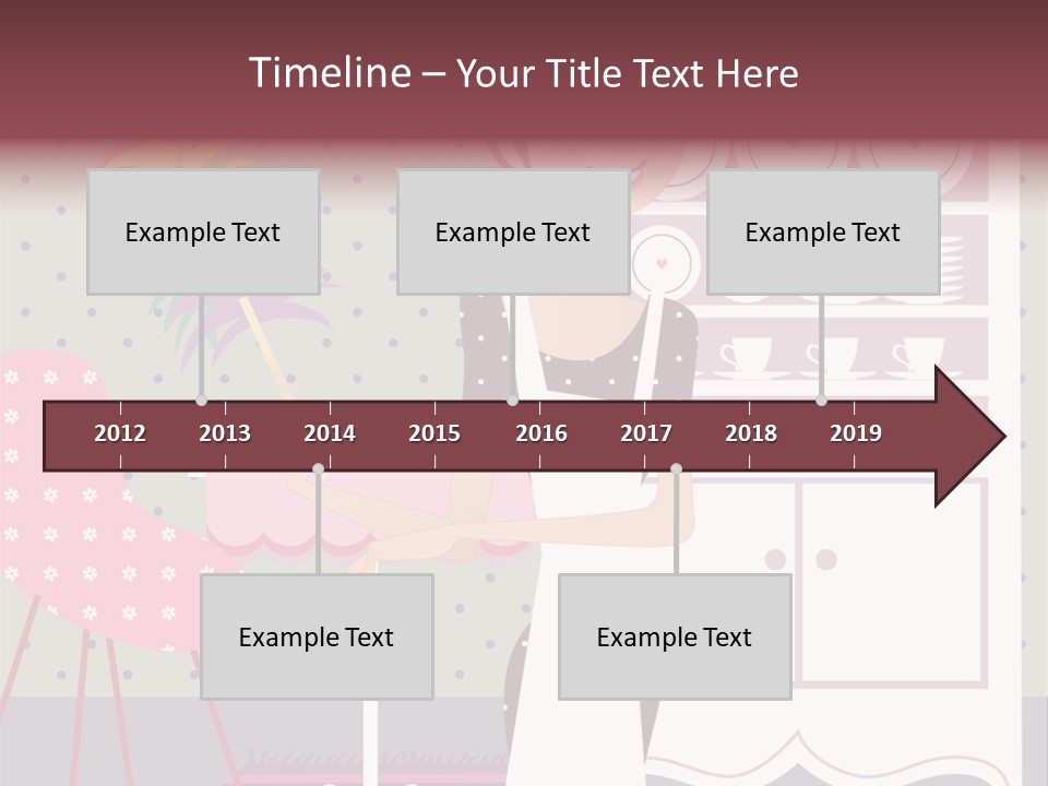 House Cleaning Stock Vector Illustration: PowerPoint Template