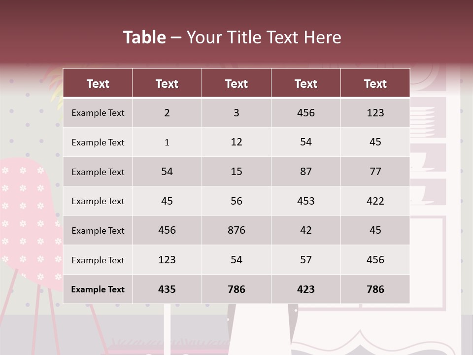 House Cleaning Stock Vector Illustration: PowerPoint Template