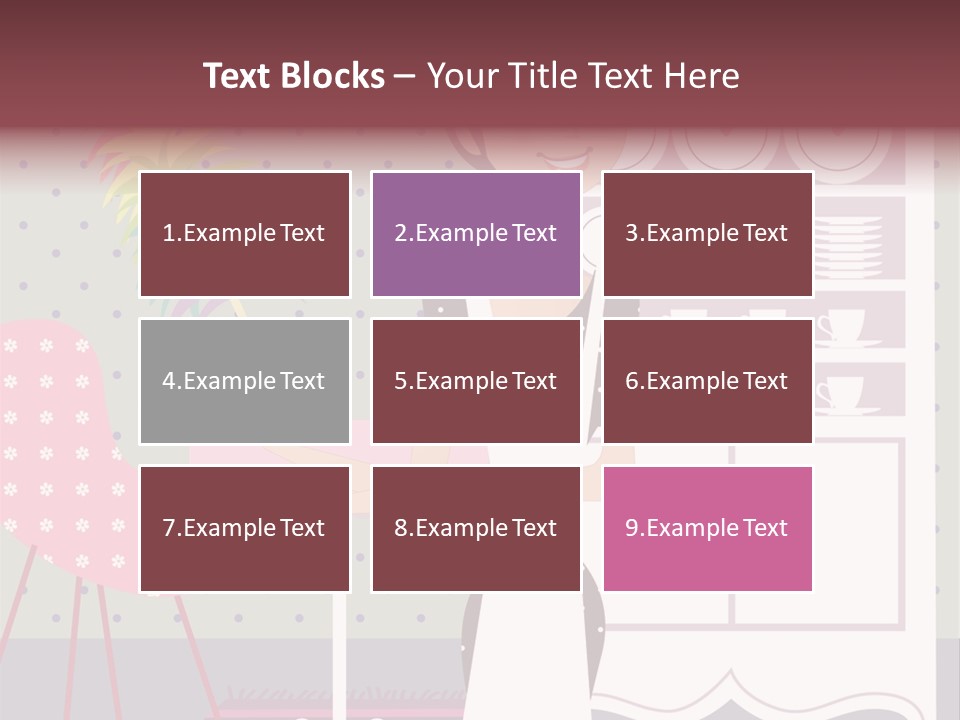 House Cleaning Stock Vector Illustration: PowerPoint Template