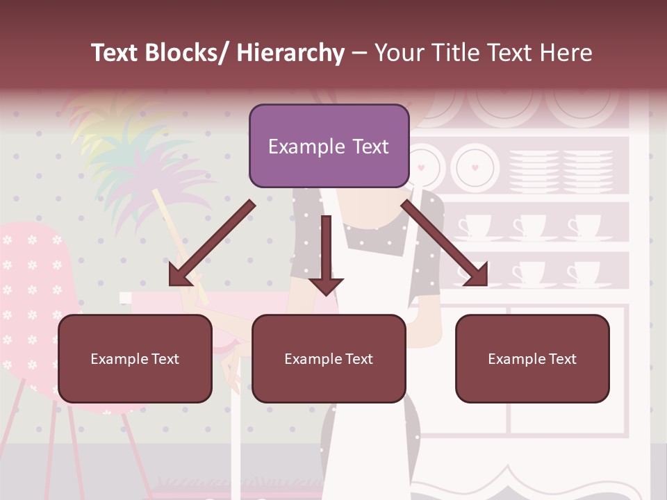 House Cleaning Stock Vector Illustration: PowerPoint Template