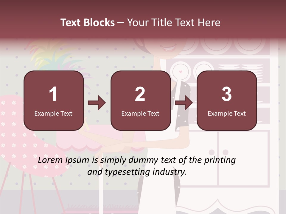 House Cleaning Stock Vector Illustration: PowerPoint Template