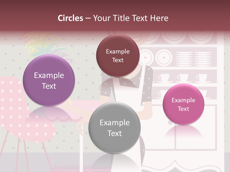 House Cleaning Stock Vector Illustration: PowerPoint Template