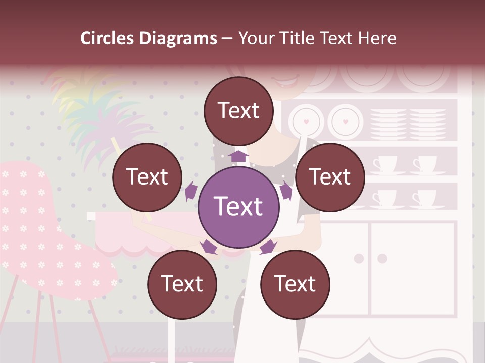 House Cleaning Stock Vector Illustration: PowerPoint Template