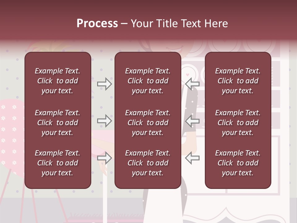 House Cleaning Stock Vector Illustration: PowerPoint Template