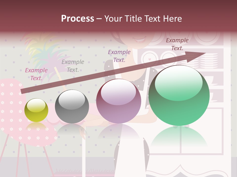 House Cleaning Stock Vector Illustration: PowerPoint Template