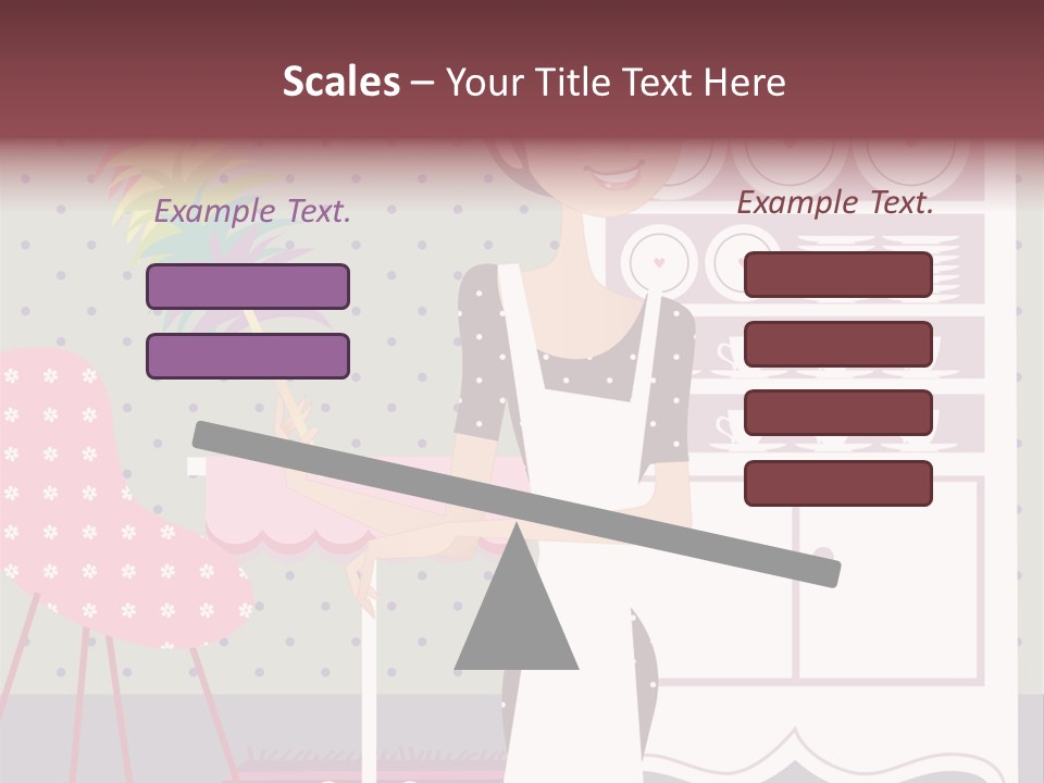 House Cleaning Stock Vector Illustration: PowerPoint Template