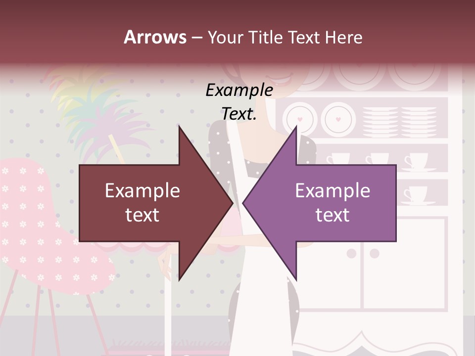 House Cleaning Stock Vector Illustration: PowerPoint Template