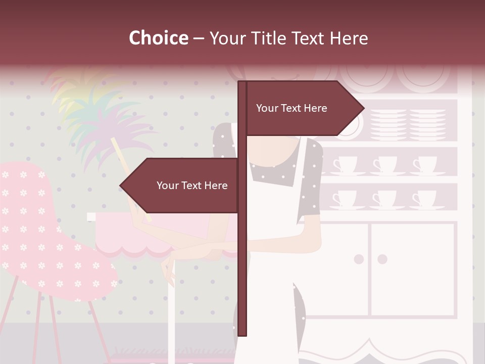 House Cleaning Stock Vector Illustration: PowerPoint Template