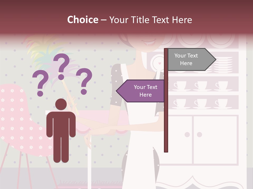 House Cleaning Stock Vector Illustration: PowerPoint Template