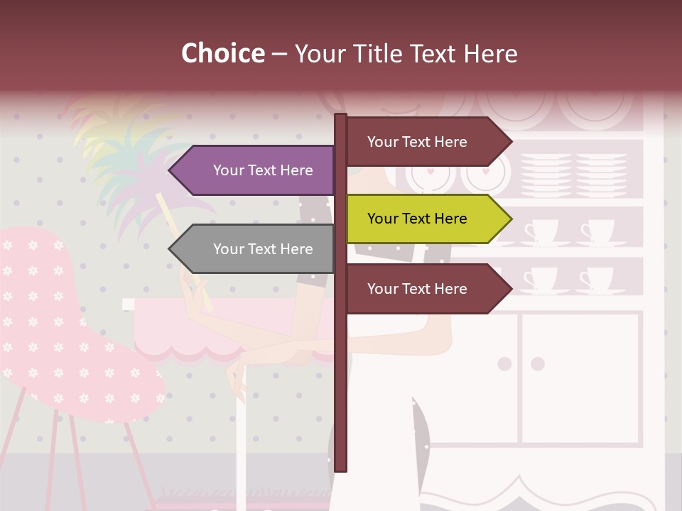 House Cleaning Stock Vector Illustration: PowerPoint Template