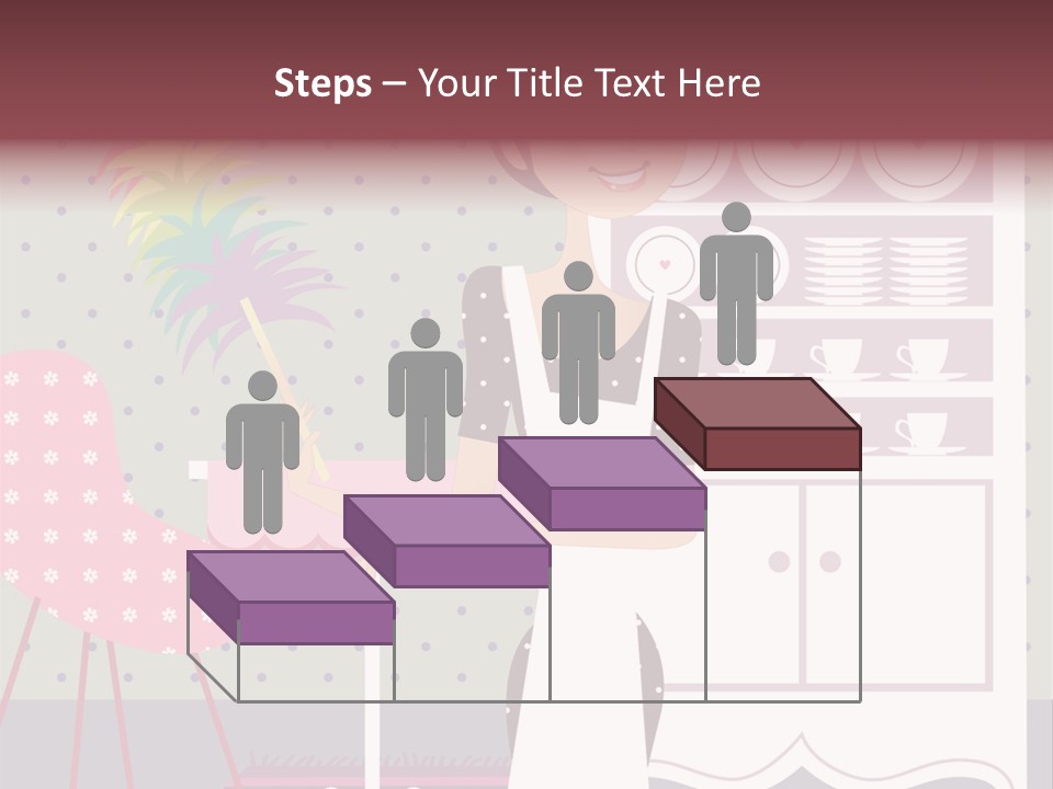 House Cleaning Stock Vector Illustration: PowerPoint Template