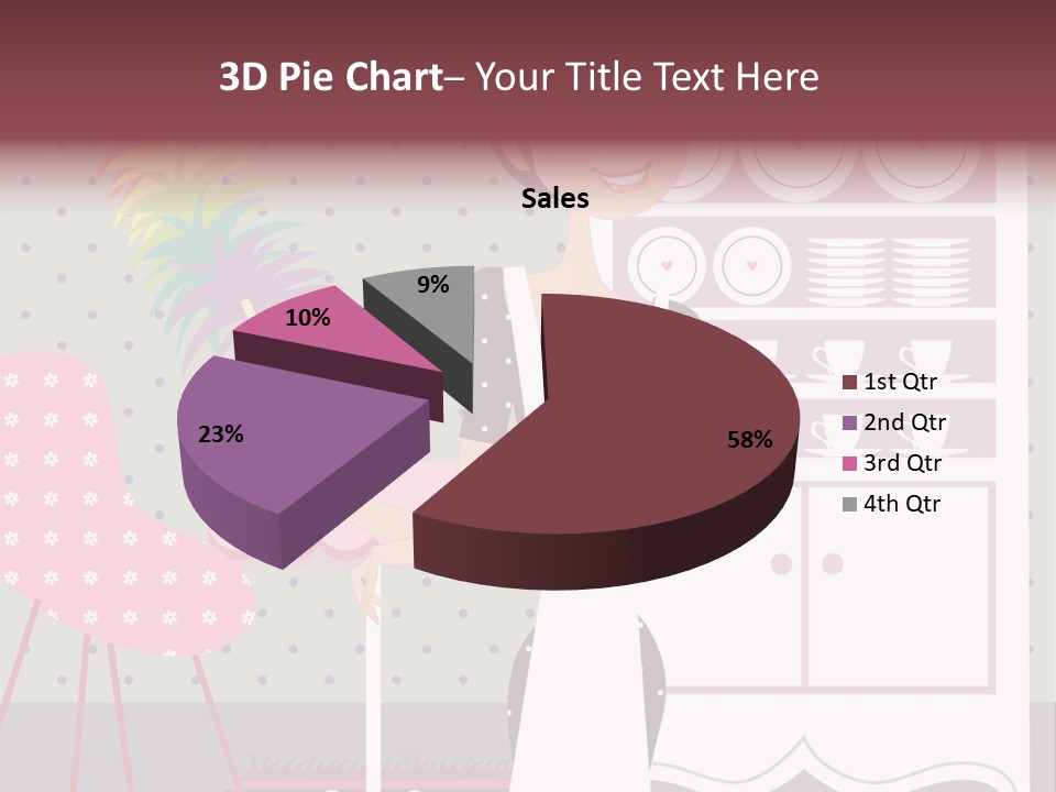 House Cleaning Stock Vector Illustration: PowerPoint Template