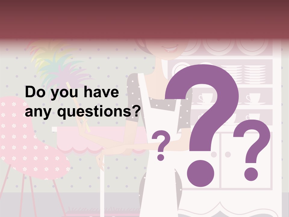 House Cleaning Stock Vector Illustration: PowerPoint Template