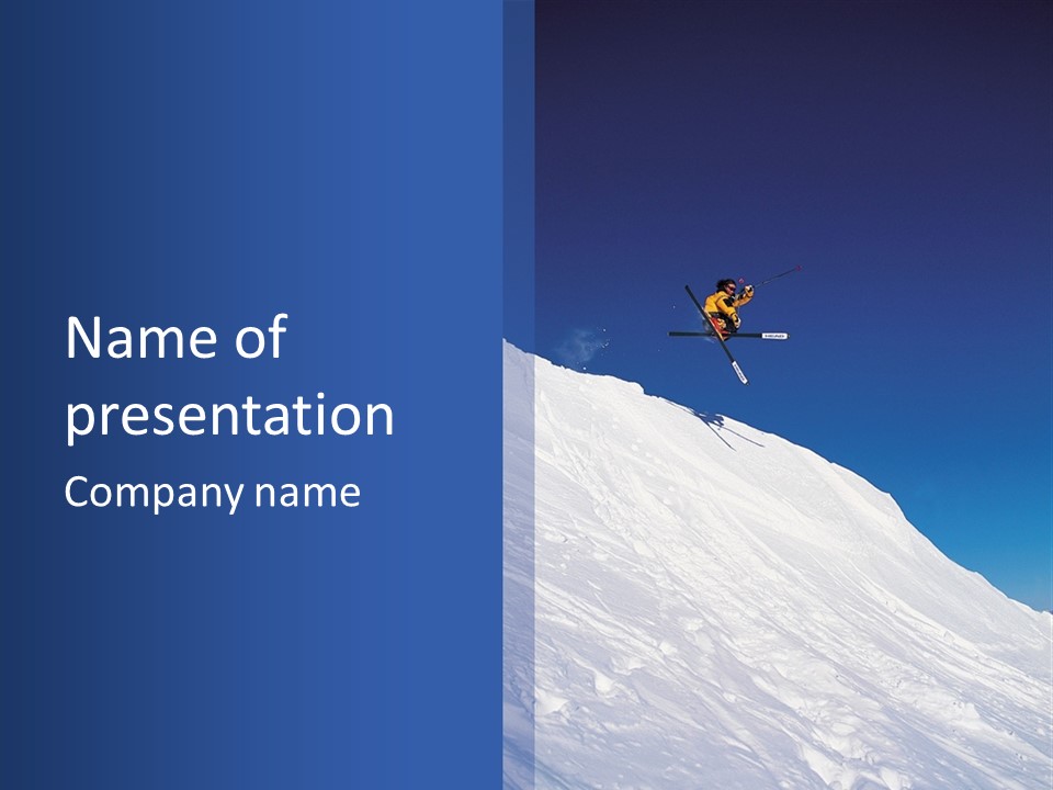 Ski PowerPoint Template