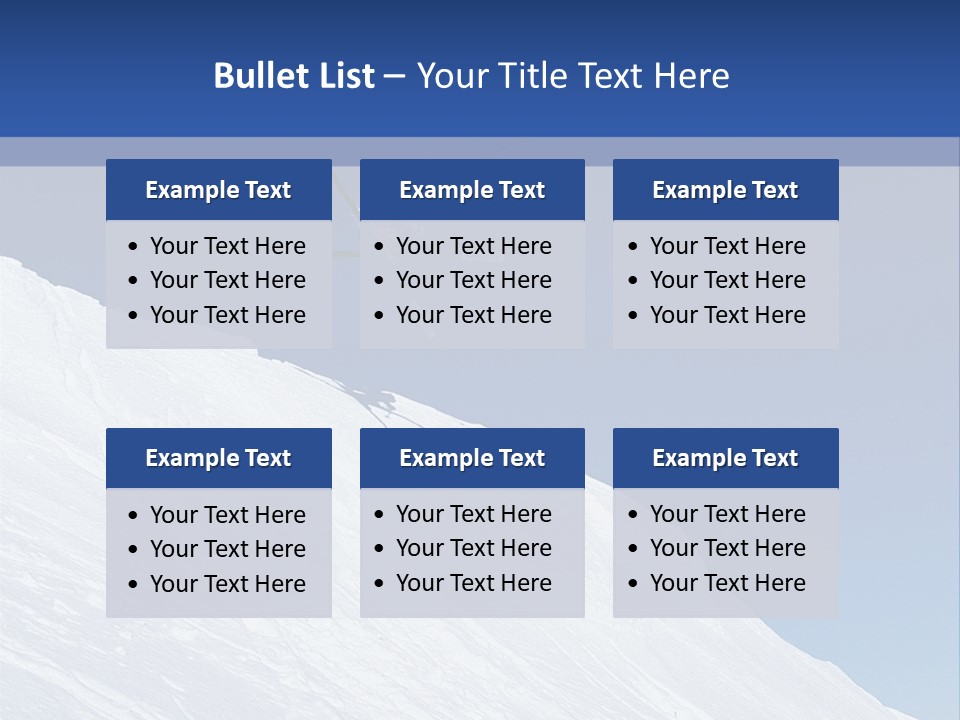 Ski PowerPoint Template