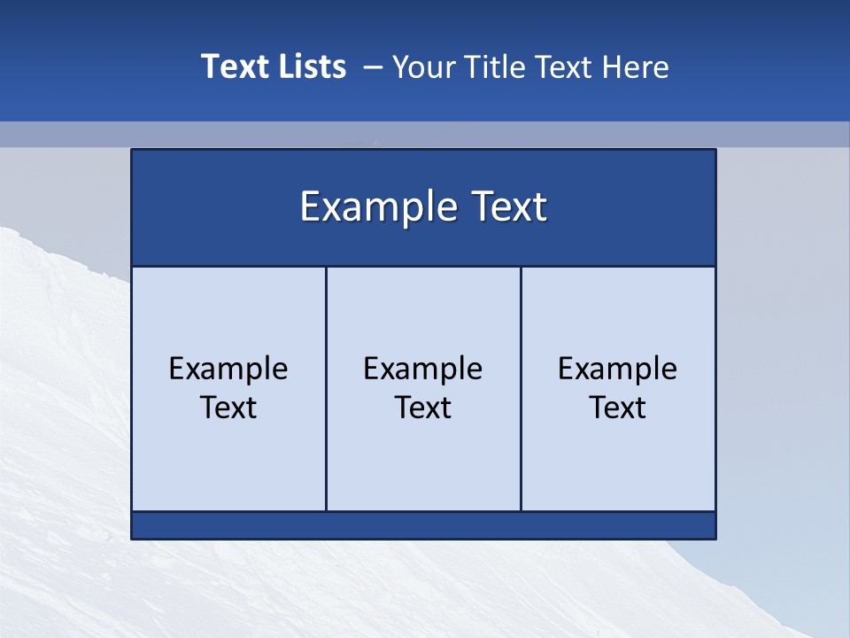Ski PowerPoint Template