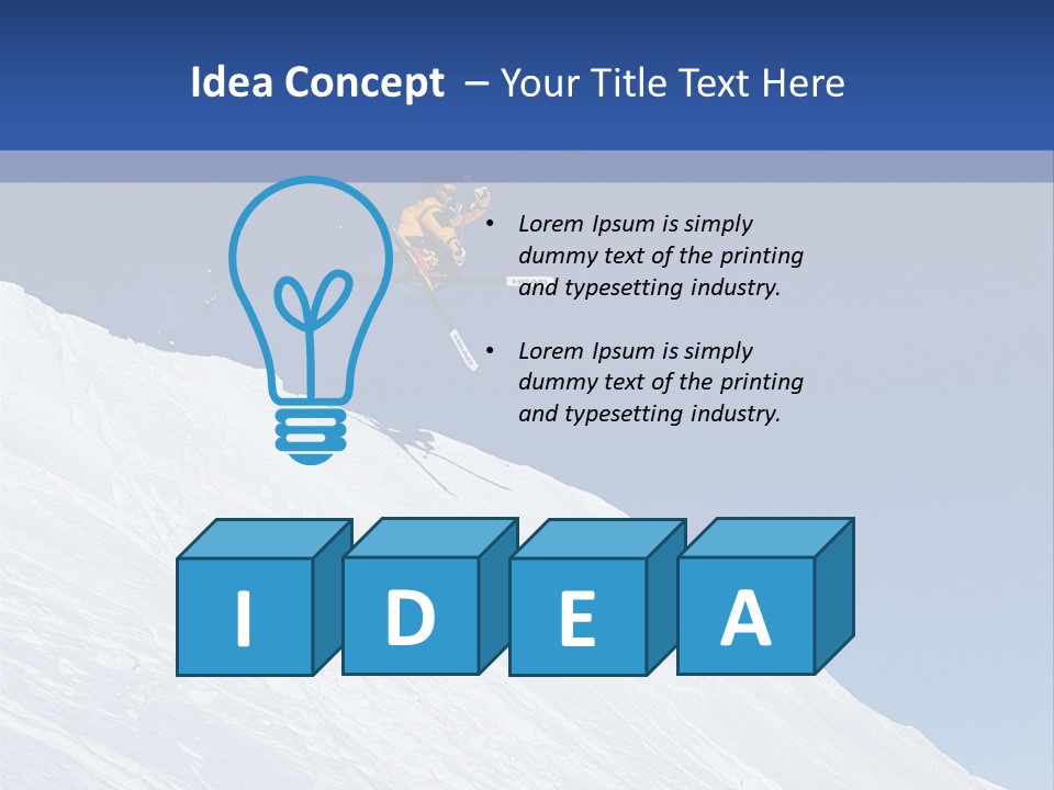 Ski PowerPoint Template