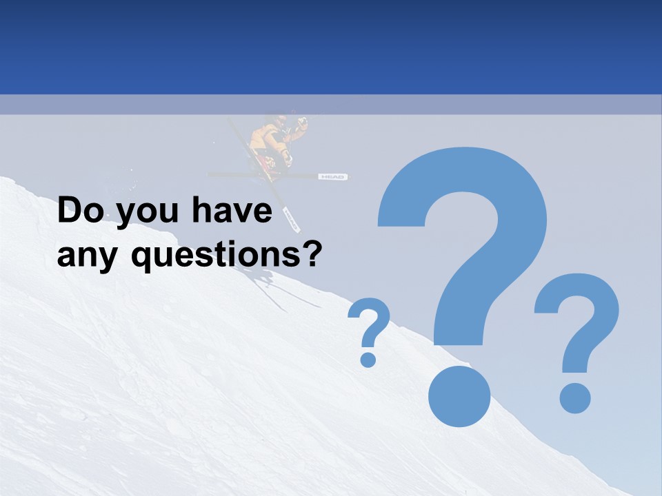 Ski PowerPoint Template