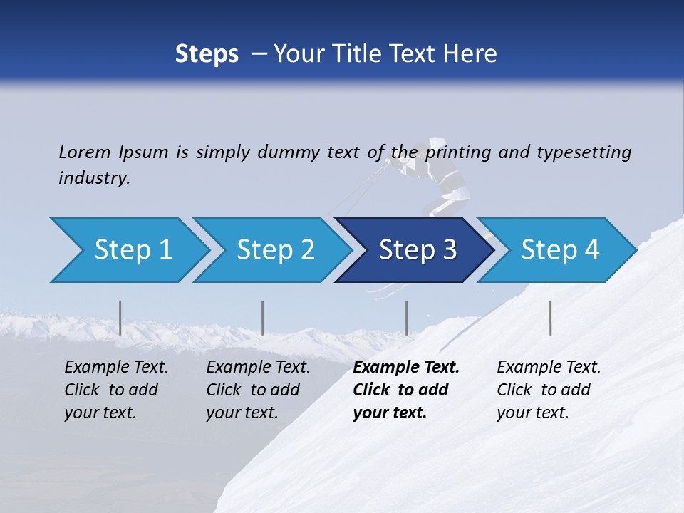 Ski PowerPoint Template