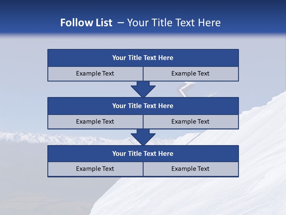 Ski PowerPoint Template