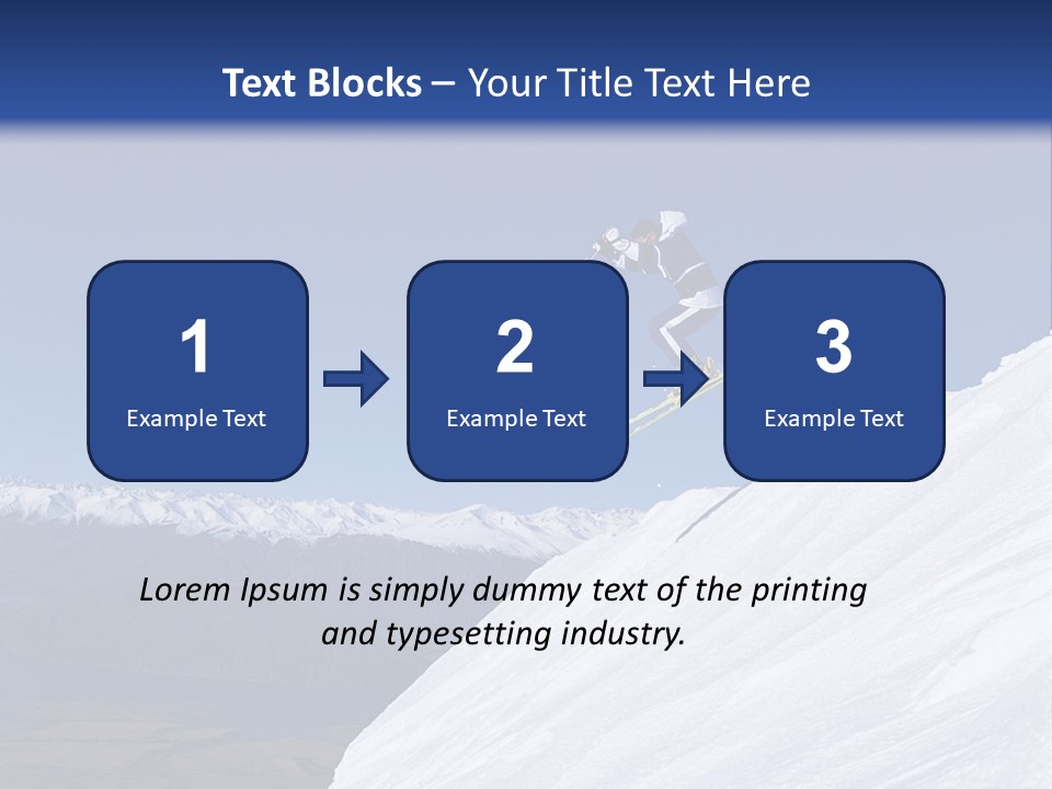 Ski PowerPoint Template