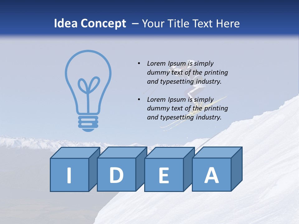 Ski PowerPoint Template