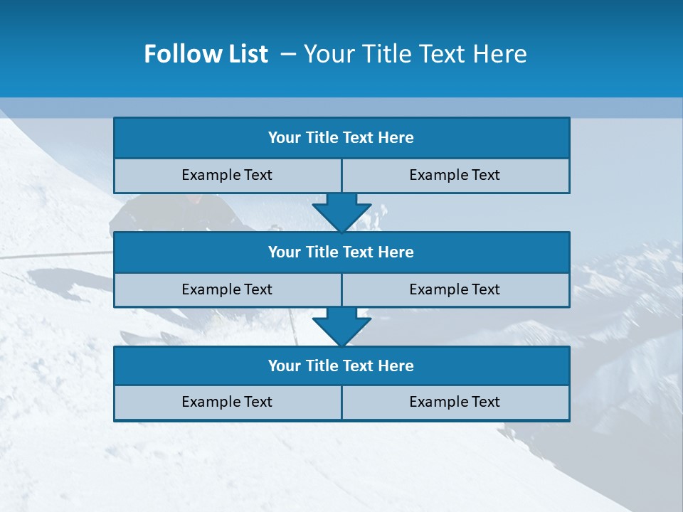 Ski PowerPoint Template