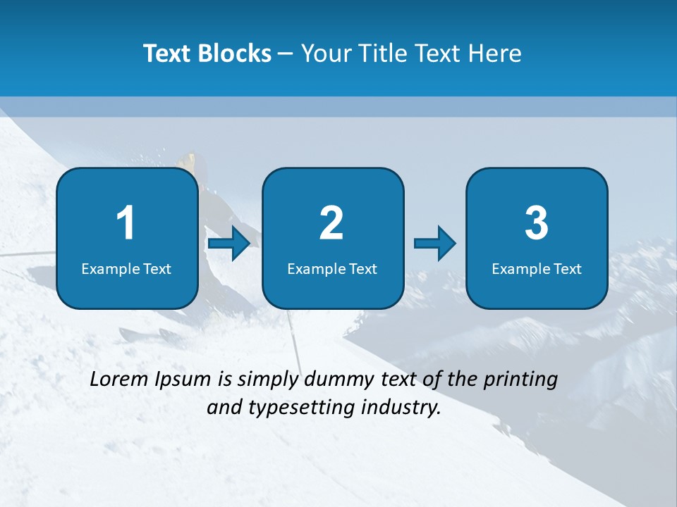 Ski PowerPoint Template