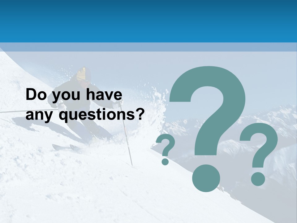 Ski PowerPoint Template