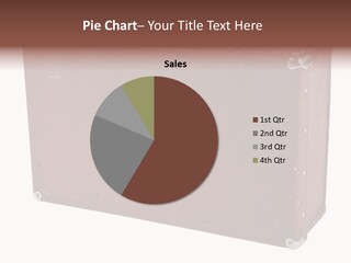 Old Suitcase Isolated [With Clipping Path] PowerPoint Template