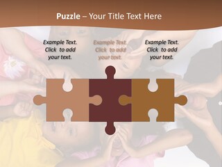 Young Kids Growing Up And Having Fun. Childhood, Learning, Exploration Family PowerPoint Template