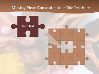 Young Kids Growing Up And Having Fun. Childhood, Learning, Exploration Family PowerPoint Template