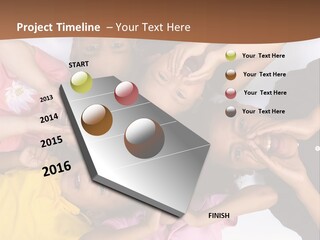 Young Kids Growing Up And Having Fun. Childhood, Learning, Exploration Family PowerPoint Template
