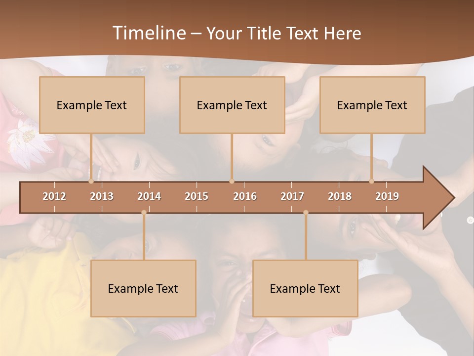 Young Kids Growing Up And Having Fun. Childhood, Learning, Exploration Family PowerPoint Template