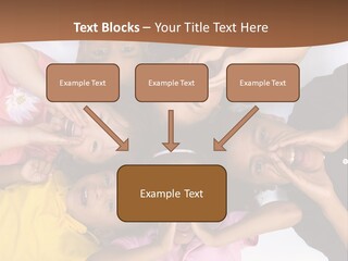 Young Kids Growing Up And Having Fun. Childhood, Learning, Exploration Family PowerPoint Template