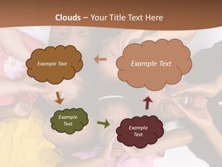 Young Kids Growing Up And Having Fun. Childhood, Learning, Exploration Family PowerPoint Template