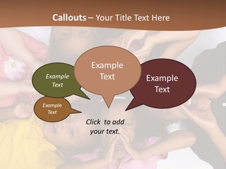 Young Kids Growing Up And Having Fun. Childhood, Learning, Exploration Family PowerPoint Template