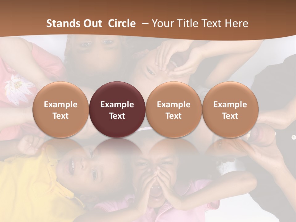 Young Kids Growing Up And Having Fun. Childhood, Learning, Exploration Family PowerPoint Template