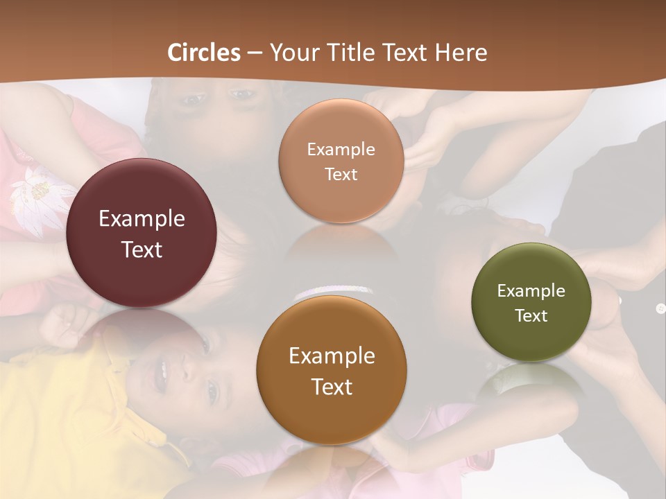 Young Kids Growing Up And Having Fun. Childhood, Learning, Exploration Family PowerPoint Template