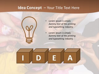 Young Kids Growing Up And Having Fun. Childhood, Learning, Exploration Family PowerPoint Template